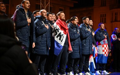 Doček hrvatske rukometne reprezentacije