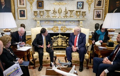 Trump i Petro pronašli zajednički jezik na sastanku u Bijeloj kući