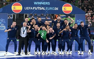 Mini Vatreni su broncu slavili uz dres tragično poginulog prijatelja