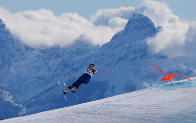 Scene strave na Olimpijskim igrama! Vonn skijala uz polomljene ligamente pa strašno pala