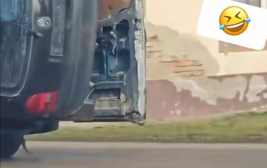 "Ovo ima samo na balkanskim cestama": Snimka iz Srbije dobro nasmijala gledatelje