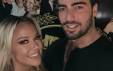 Maja Šuput na proslavi godišnjice braka Sandija i Ilina Cenov