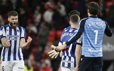 Real Sociedad pobijedio Ahtletic Bilbao 1:0 u prvom susretu polufinala Kupa kralja.