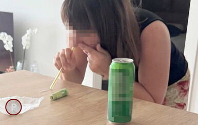 PROVJERENO Liječnica snimljena kako šmrče kokain