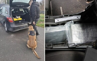 Službeni pas detektirao više od pet kilograma kokaina u Zagrebu