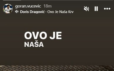 Goran Vučević se oglasio na Instagramu uz veliki glazbeni hit