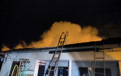 U požaru u Slatini izgorio gospodarski objekt