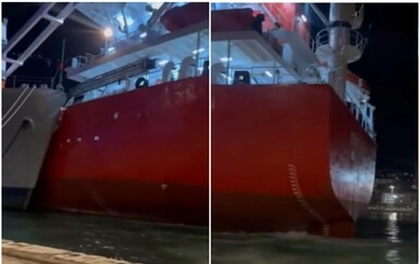 Drama u riječkoj luci, teretni brod udario Titov Galeb: "Čuo se udarac"