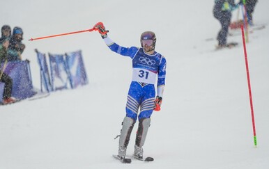 Startao na olimpijskom slalomu pa namjerno promašio prva vrata i ležerno odskijao do cilja