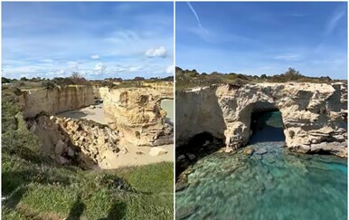 Na Valentinovo se urušio slavni "Luk ljubavnika":