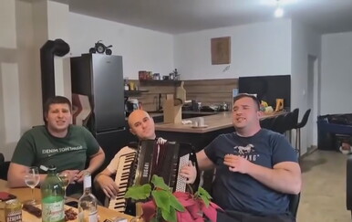 VIDEO Isplivala nova snimka! Dabro rasteže harmoniku, slavi se Pavelić kao vođa svih Hrvata