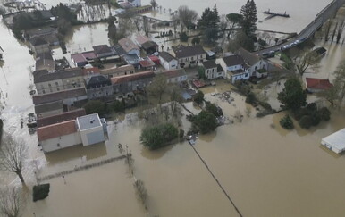 Dramatične scene iz Francuske: Oluja Nils izazvala kaos, sela odsječena