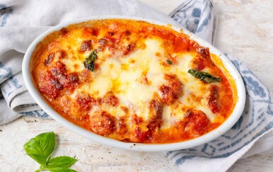 Zapečeni njoki s tri vrste sira recept