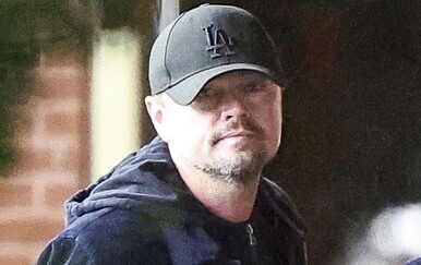 Leonardo DiCaprio u izlasku s ocem Georgeom
