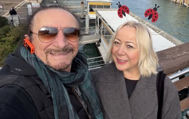 Željko i Ružica Bebek u Veneciji za Valentinovo