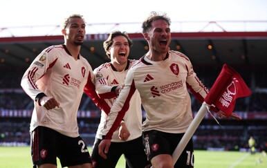 VIDEO Liverpool nakon velike drame u 97. minuti slavio kod Nottingham Foresta