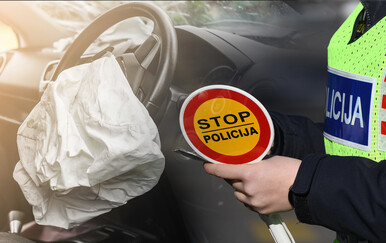 Pijani policajac izazvao prometnu nesreću kod Barilovića