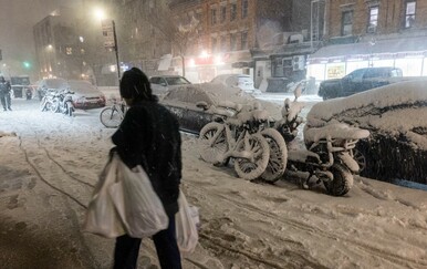 Snažna zimska oluja paralizirala je dijelove sjeveroistoka SAD-a, proglašena izvanredna stanja