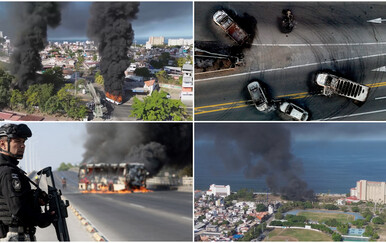 VIDEO Val nasilja izbio je u Meksiku nakon što je ubijen El Mencho, vođa narkokartela