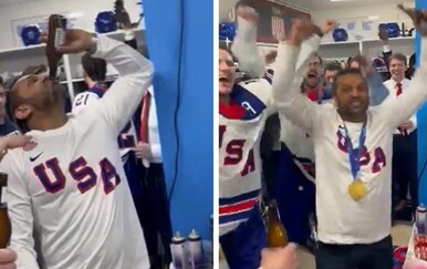 Direktor FBI-a izazvao kontroverze nakon što je u svlačionici slavio s hokejašima