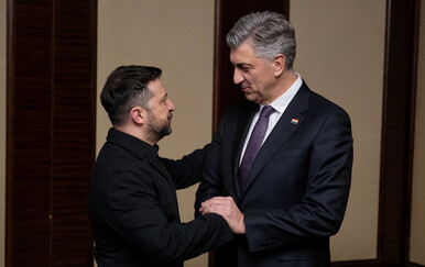 Andrej Plenković nakon susreta sa Zelenski u Kijevu primio najviše ukrajinsko odlikovanje