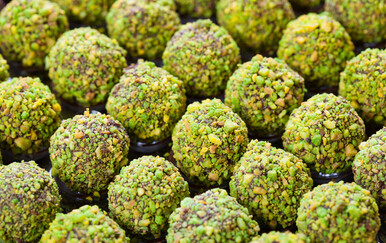 Loptice s pistacijama