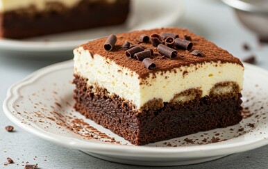 Brownie tiramisu recept
