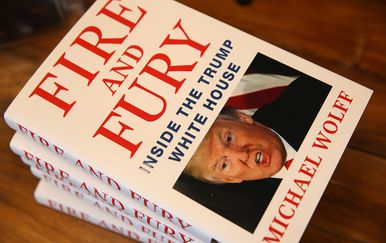 Knjiga o Donaldu Trumpu američkog novinara Michaela Wolffa (Foto: AFP)