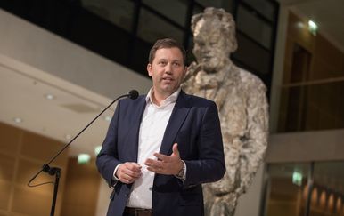 Lars Klingbeil je dao izjavu nakon sastanka (Foto: AFP)