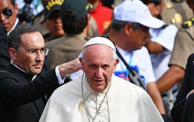 Papa Franjo u Peruu (Foto: AFP)