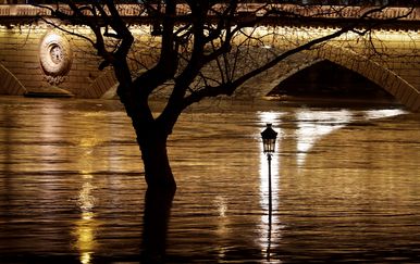 Izlila se rijeka Seine (Foto: AFP)