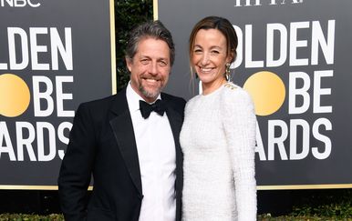 Hugh Grant i Anna Eberstein (Foto: AFP)