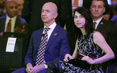 Jeff i MacKenzie Bezos (Foto: Getty Images)