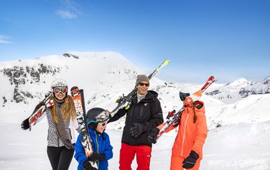 Prije skijanja djeca se moraju prilagoditi duljem boravku na nižim temperaturama