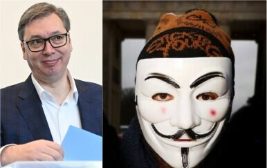 Aleksandar Vučić, Anonymous