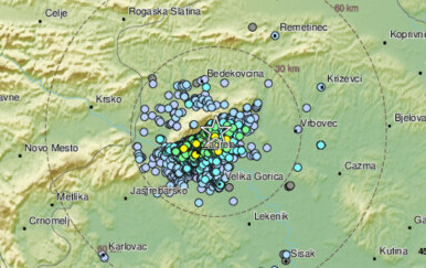 Potres pogodio središnju i sjevernu Hrvatsku