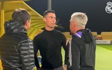 Cristiano Ronaldo i Carlo Ancelotti