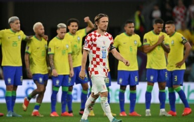 Luka Modrić protiv Brazila