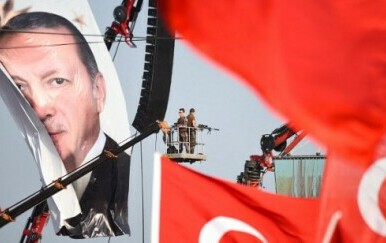 Erdoganov plakat u Istanbulu