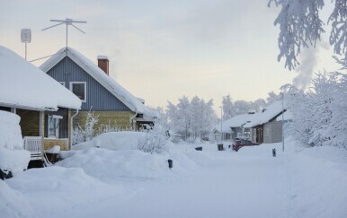 Snijeg u Švedskoj - 1