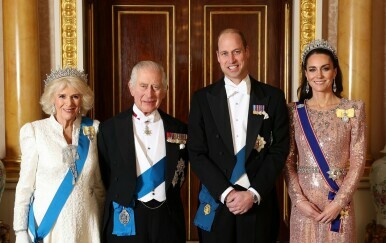 Kralj Charles, kraljica Camila, princ William, Kate Middleton - 1