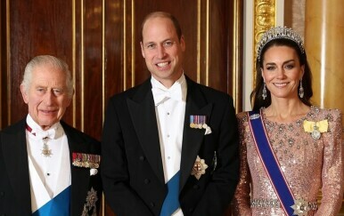 Kralj Charles, princ William, Kate Middleton - 2