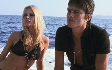 Brigitte Bardot i Alain Delon