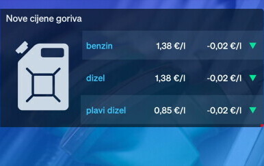 Nove cijene goriva