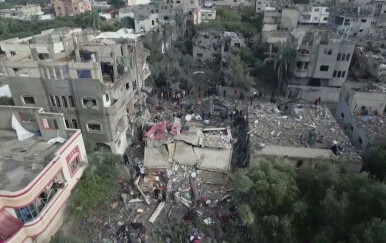 Snimke uništenja u Gazi