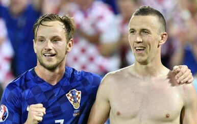 Rakitić i Perišić 2016. godine