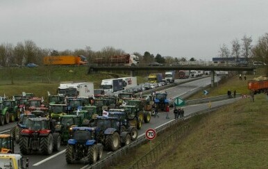 Prosvjed poljoprivrednika u Francuskoj