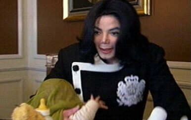 Michael Jackson i Bigi Blanket Jackson - 2