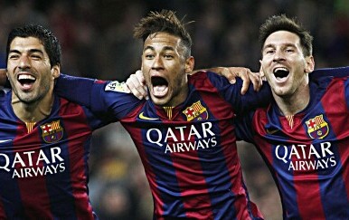 Suarez, Neymar i Messi