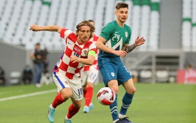 Luka Modrić i Gregor Sikošek